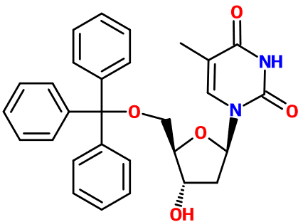 (image for) MC080643 5'-O-Tritylthymidine